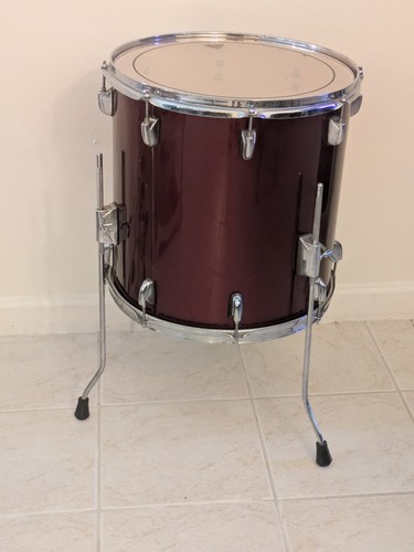 Cherry red floor tom inch - floor,